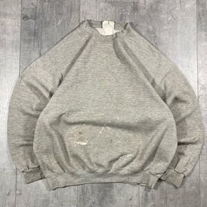 90s Vintage Grey Lee Blank Crewneck